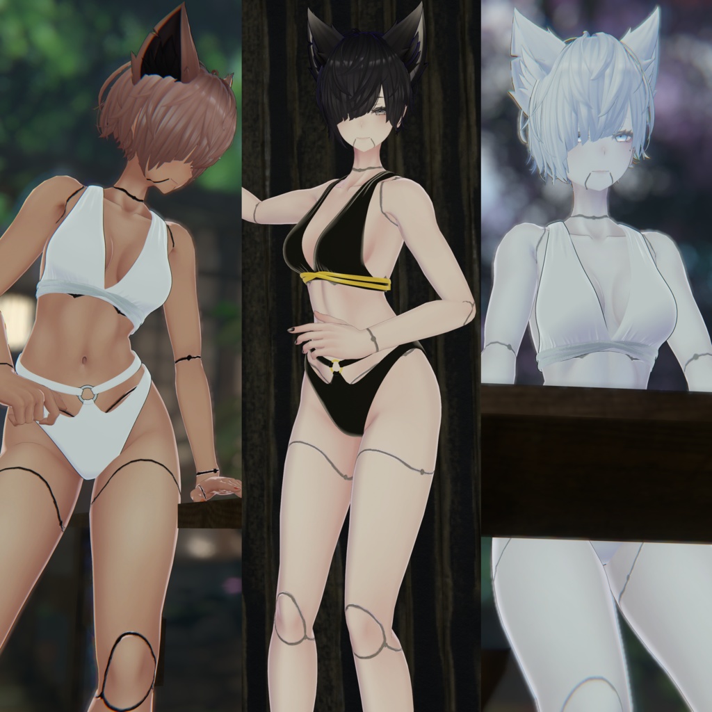 Porcelain Doll Lasyusha Texture (ラシューシャ)