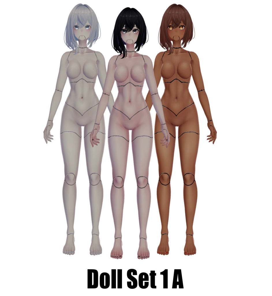 Porcelain Doll Lasyusha Texture (ラシューシャ)