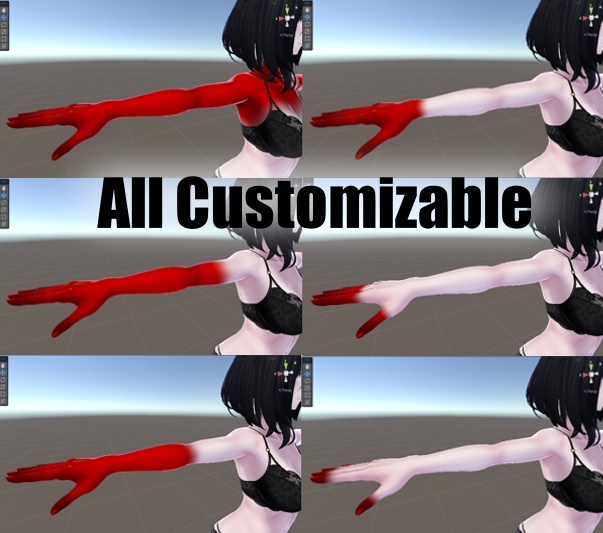 De-Coloured Arms Lasyusha Texture (ラシューシャ)