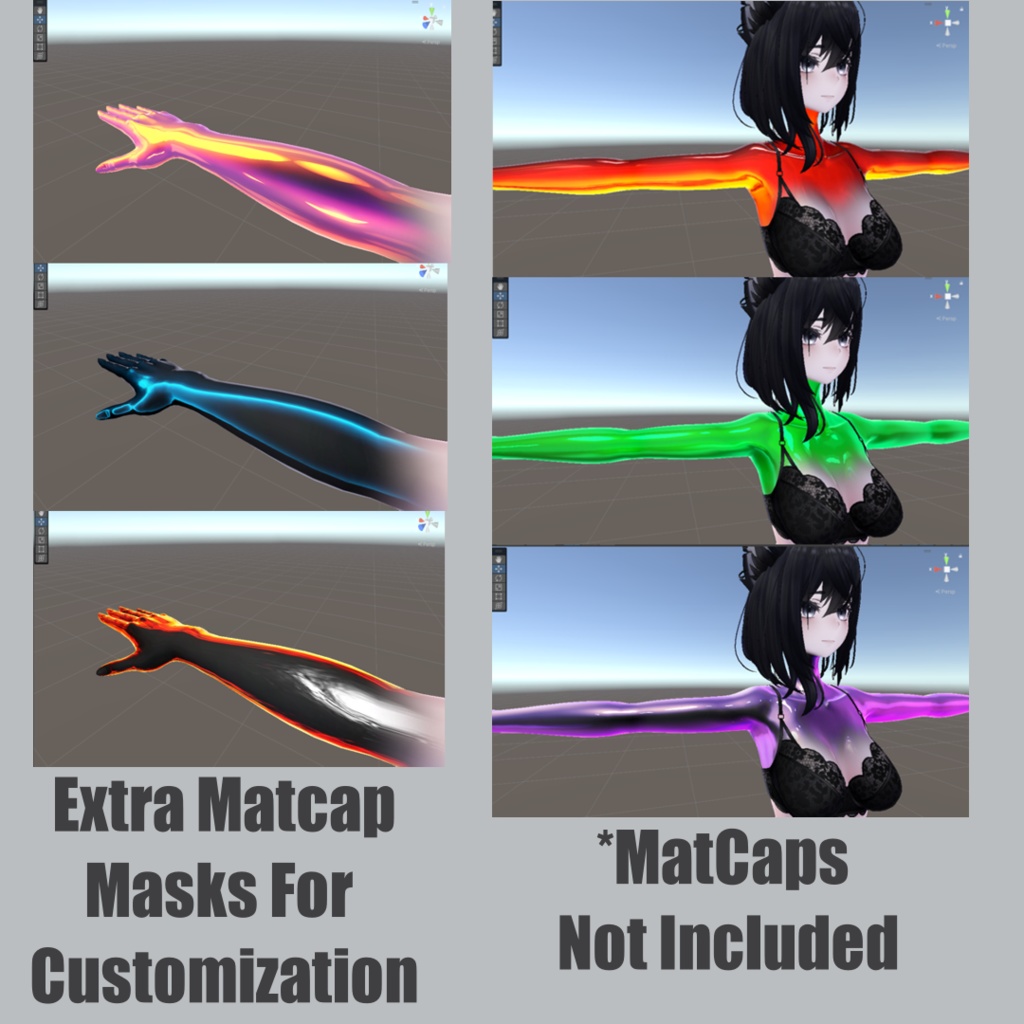 De-Coloured Arms Lasyusha Texture (ラシューシャ)