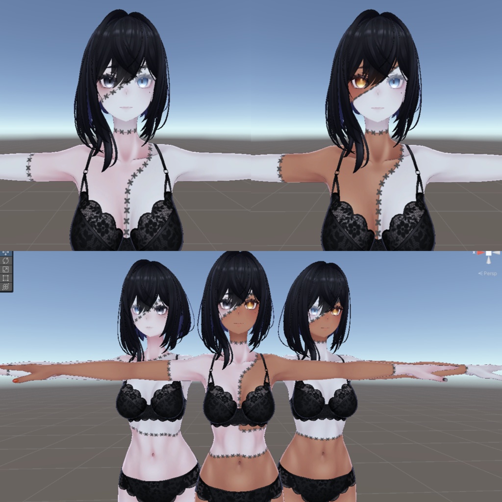 Stitched Up Lasyusha Texture (ラシューシャ)