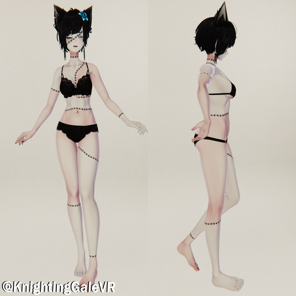 Stitched Up Lasyusha Texture (ラシューシャ)