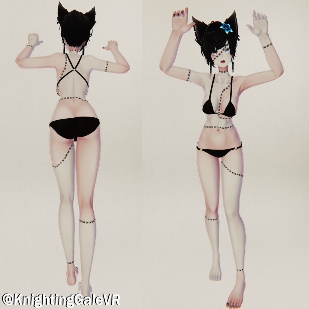 Stitched Up Lasyusha Texture (ラシューシャ)