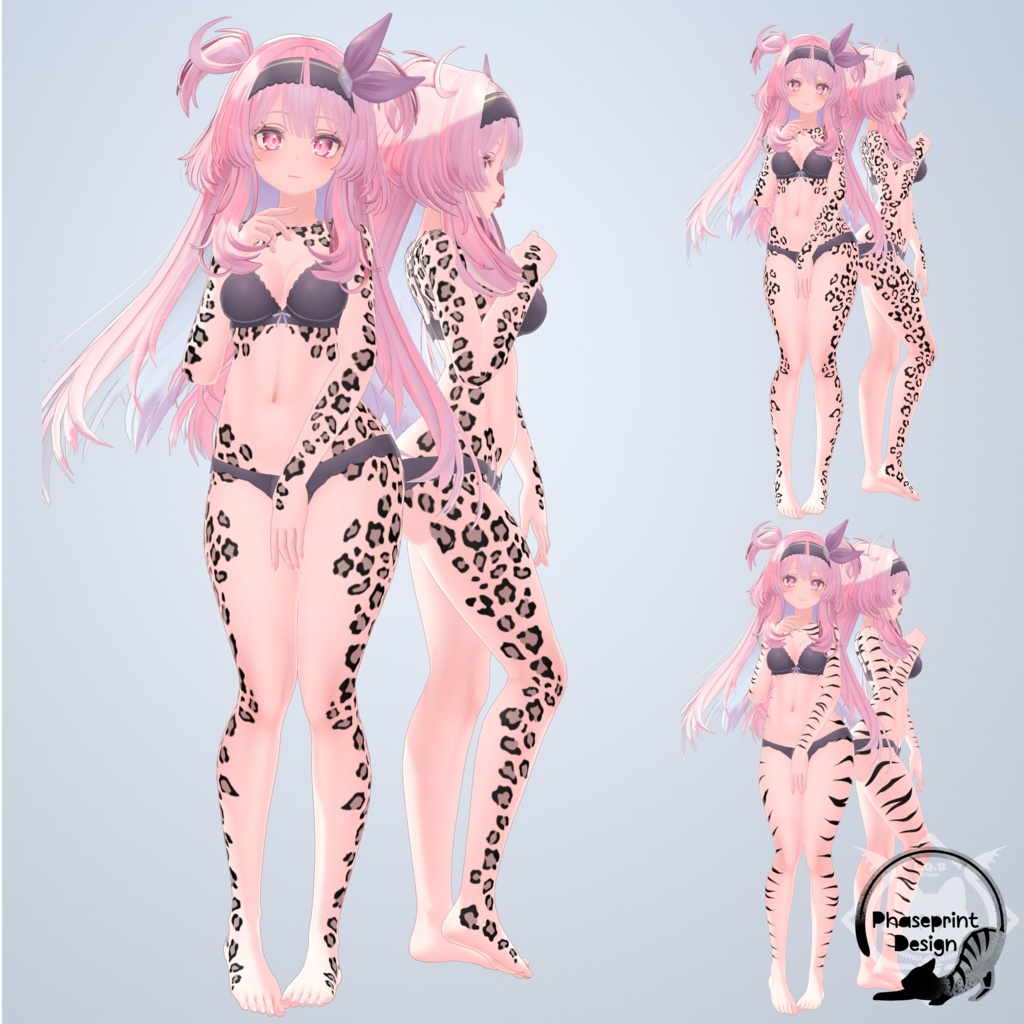 Stripes and Spots (v1.1) 【26 Avatars】