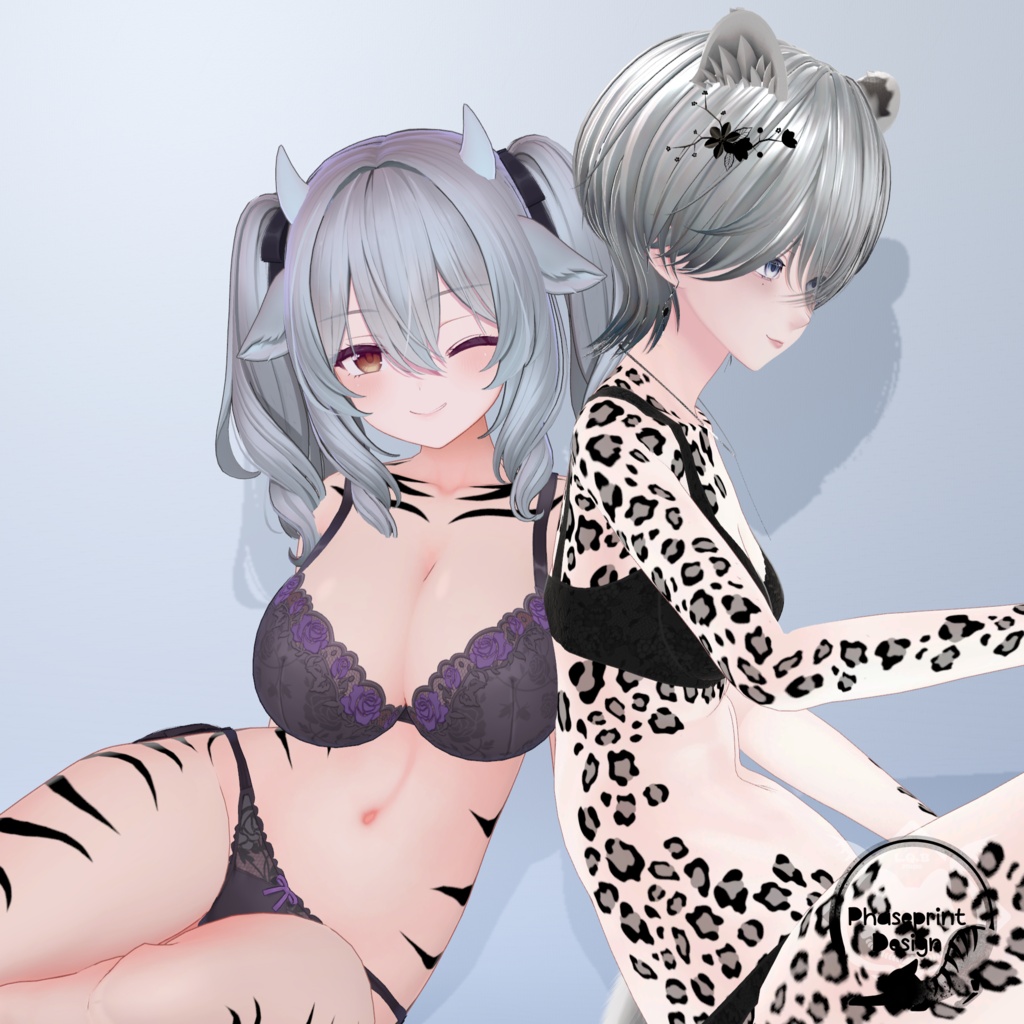 Stripes and Spots (v1.1) 【26 Avatars】