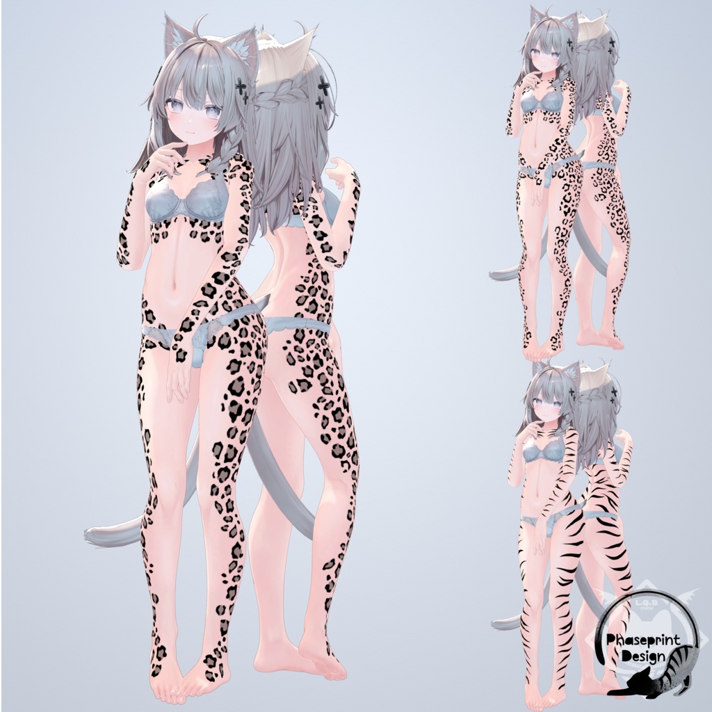 Stripes and Spots (v1.1) 【26 Avatars】