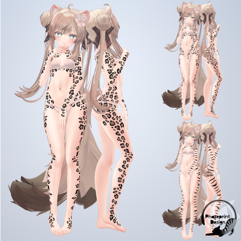 Stripes and Spots (v1.1) 【26 Avatars】