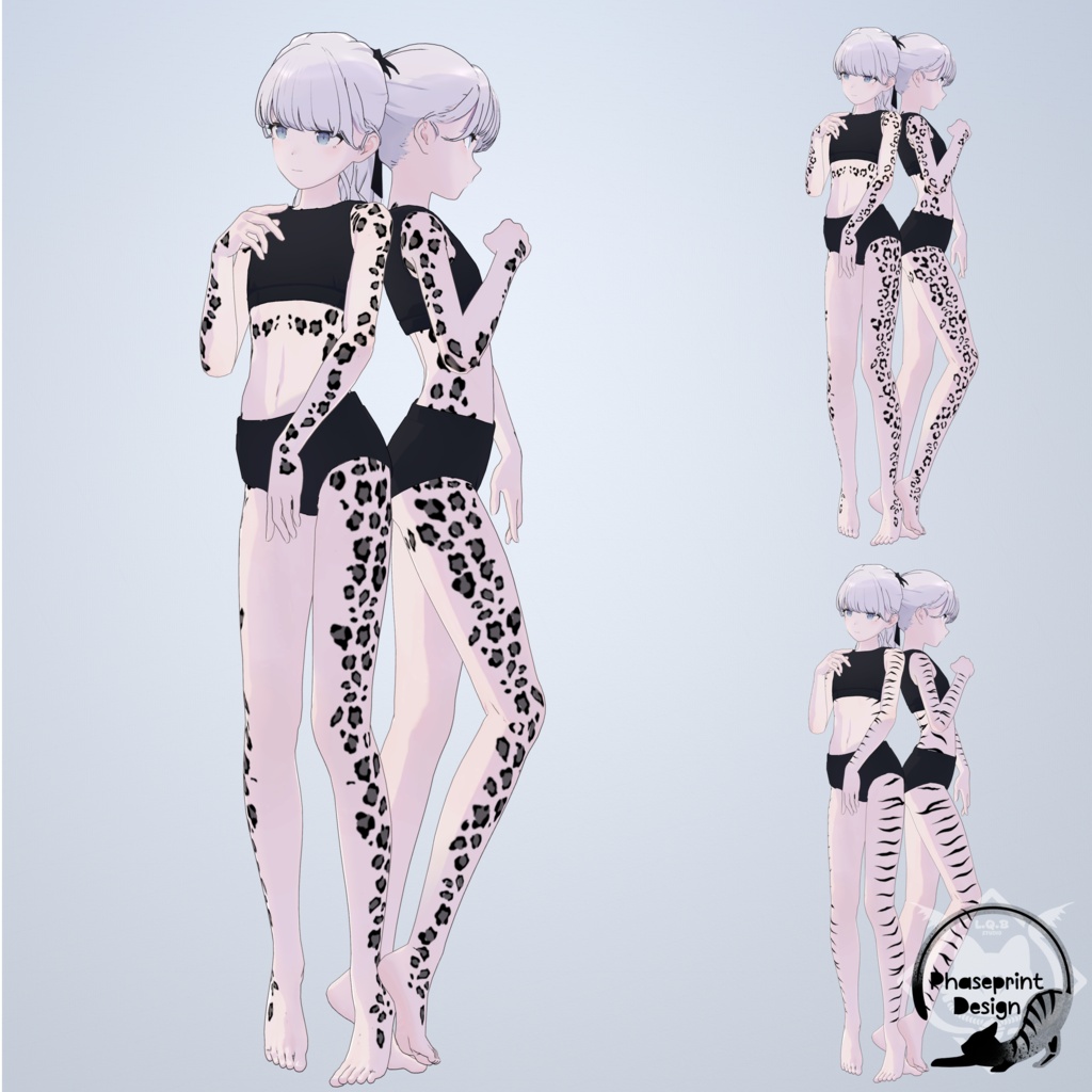 Stripes and Spots (v1.1) 【26 Avatars】