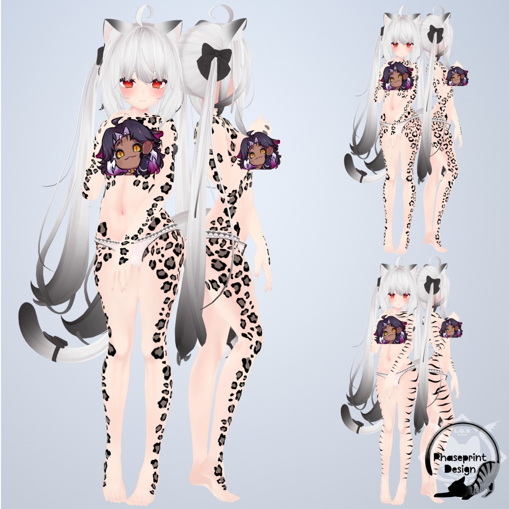 Stripes and Spots (v1.1) 【26 Avatars】