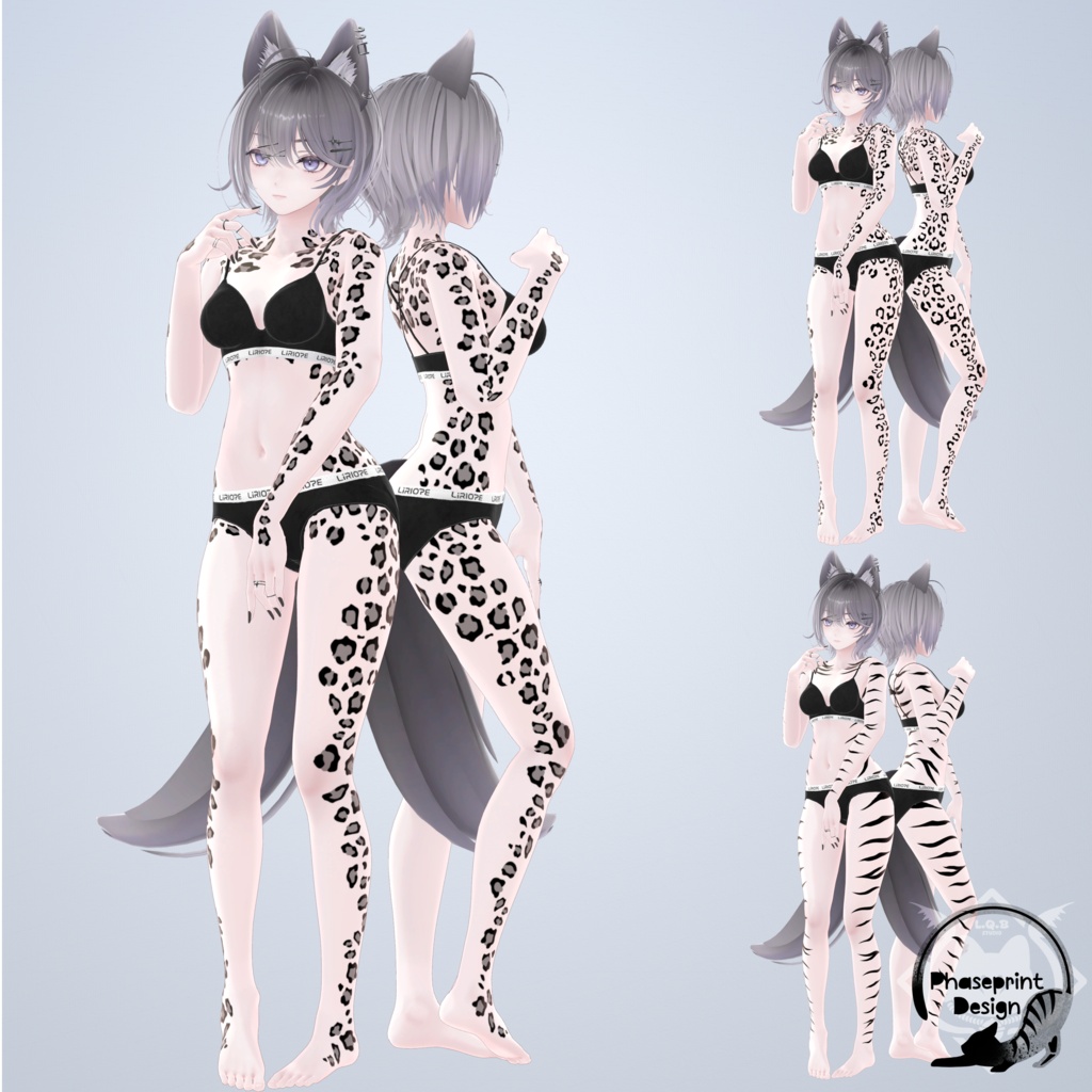 Stripes and Spots (v1.1) 【26 Avatars】