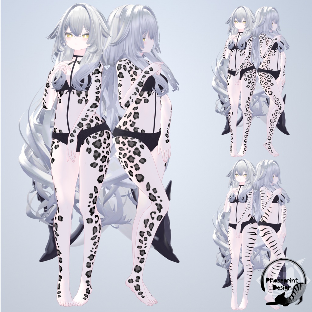 Stripes and Spots (v1.1) 【26 Avatars】
