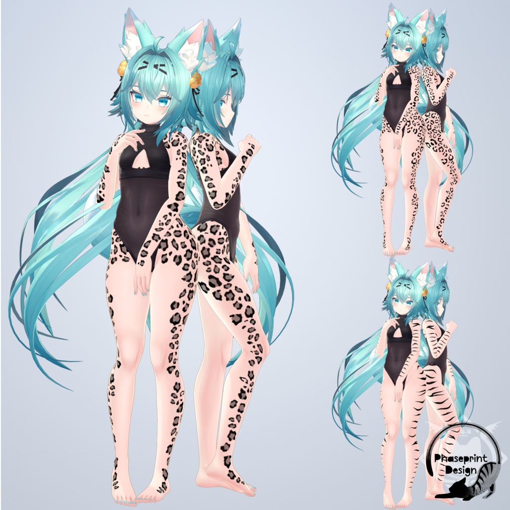Stripes and Spots (v1.1) 【26 Avatars】