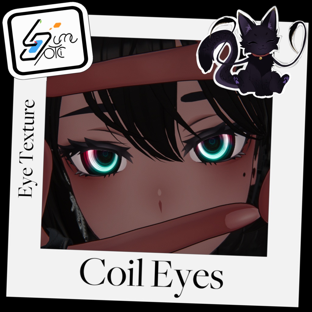Coil Eyes Texture ( Lume Optic 目シェーダーシステム )