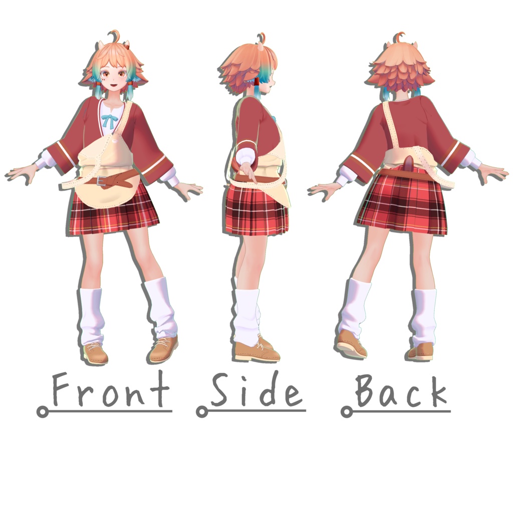 【VRC】カフェ店員風衣装【ソラリアちゃん対応】