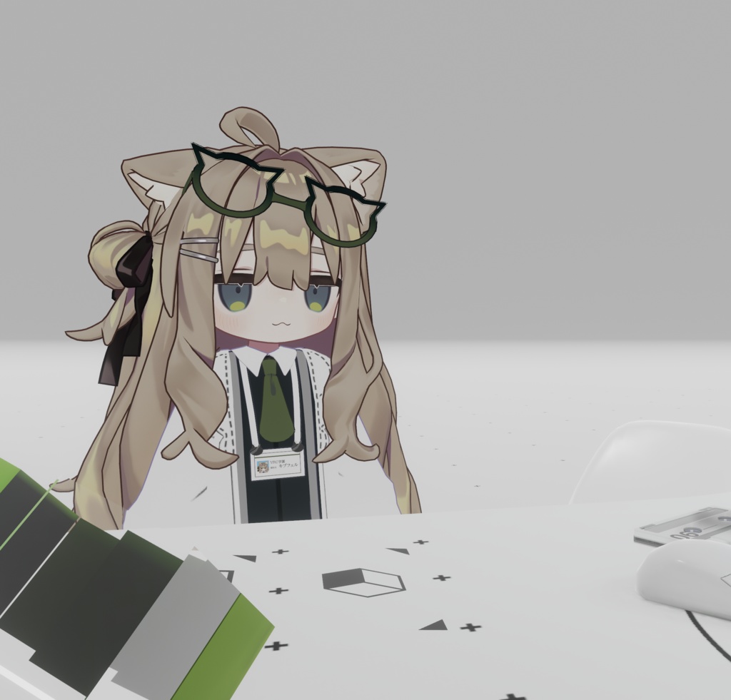 【VRC】天才研究員白衣 【キプフェルちゃん対応】