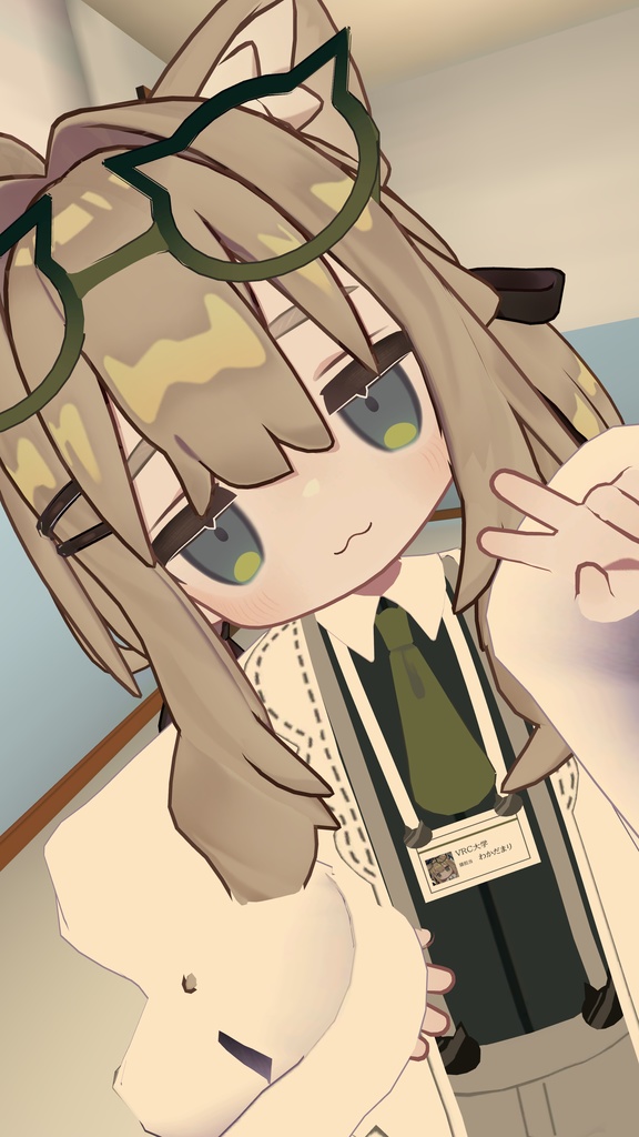 【VRC】天才研究員白衣 【キプフェルちゃん対応】