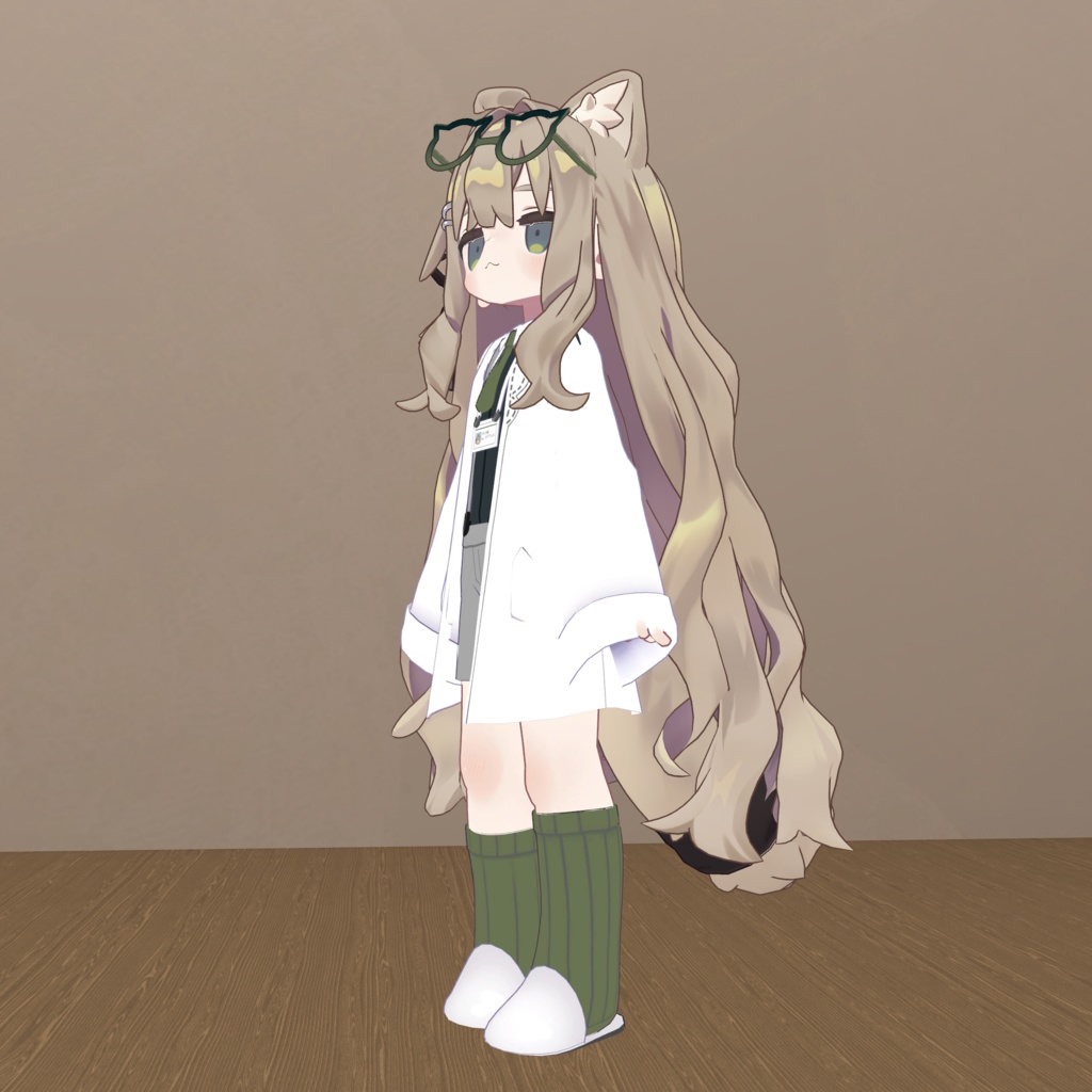 【VRC】天才研究員白衣 【キプフェルちゃん対応】