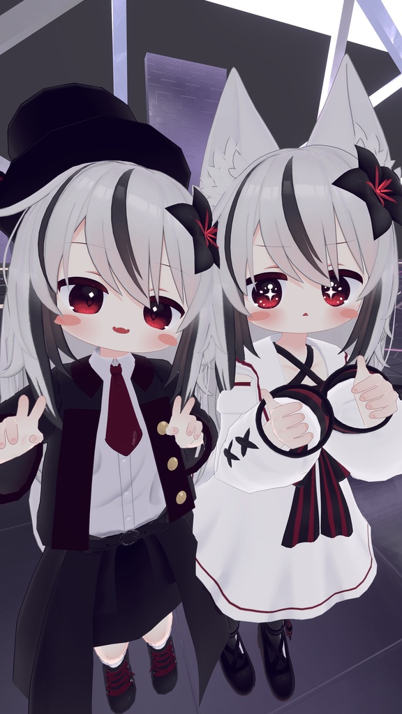 【VRC】学生服風フォーマル衣装【ネメシスちゃん対応】