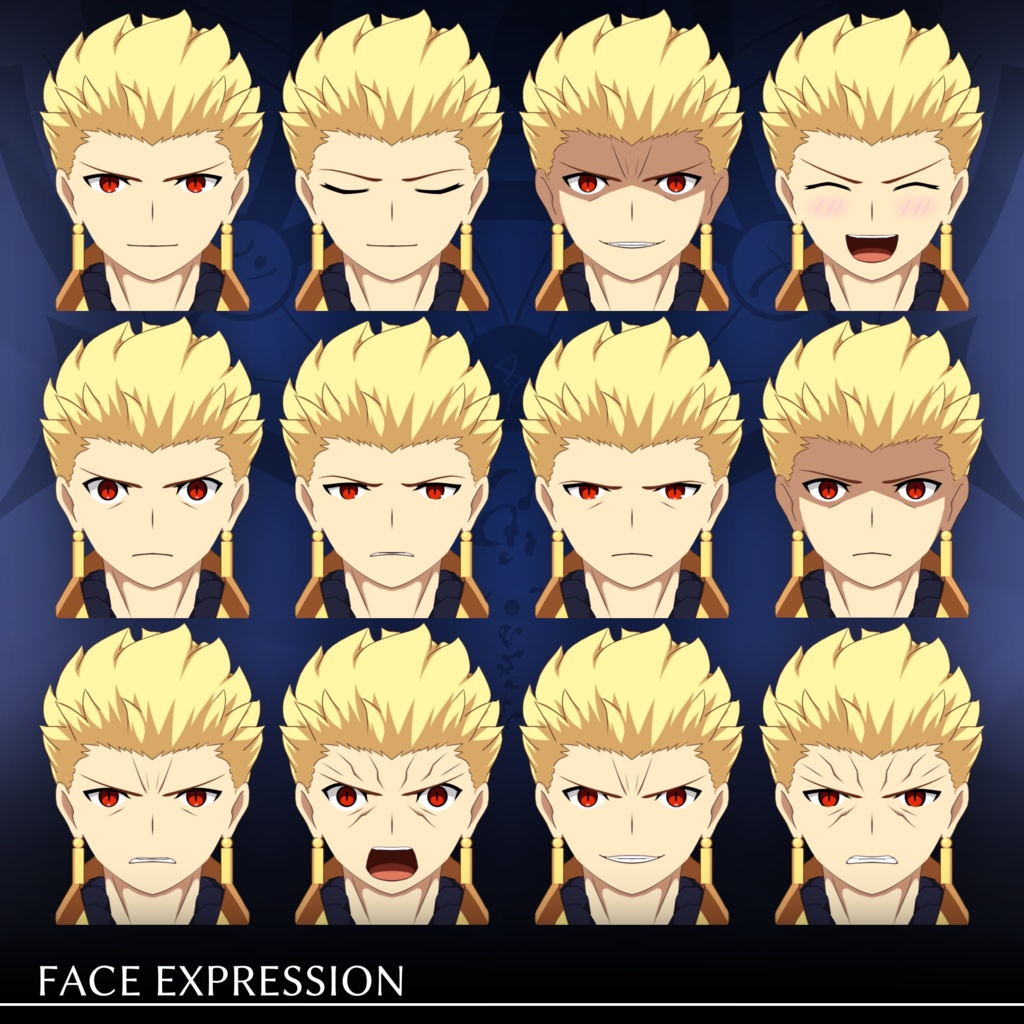 3Dアバター【英雄王】