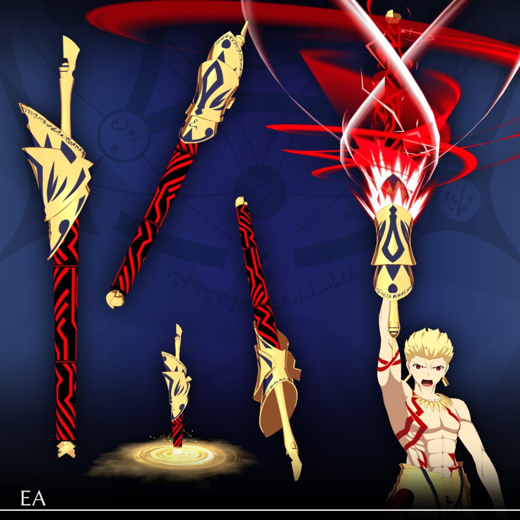 3Dアバター【英雄王】