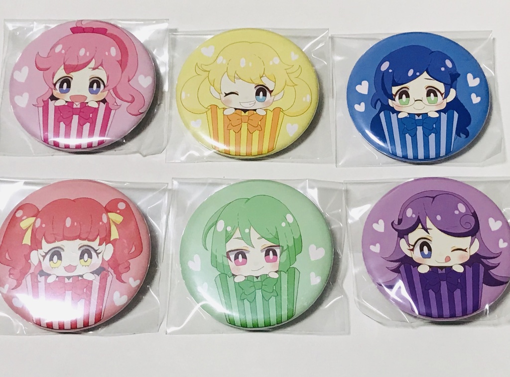 プリチャン 缶バッジセット とりぷる あんこーる Booth