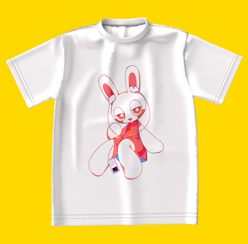 うさみみエイリアン こはなTシャツ