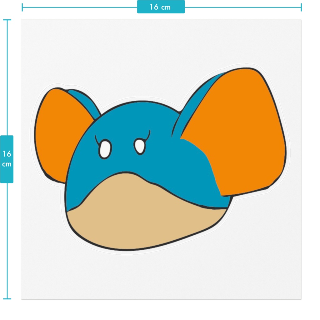 サリーのステッカー