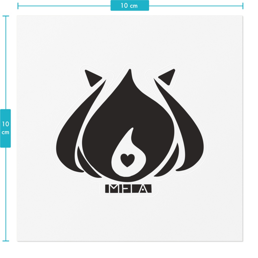 メラ・アカル 誕生日記念2023  シンボルロゴステッカー