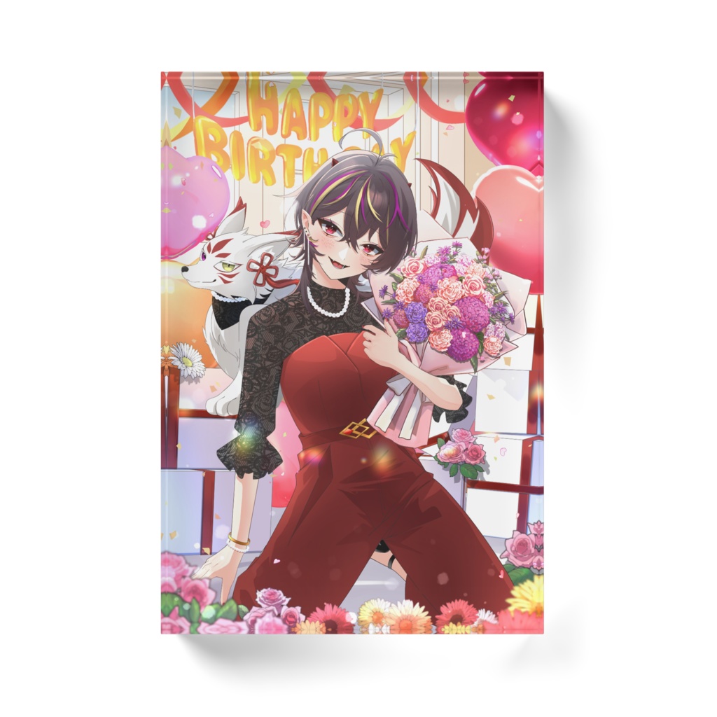 メラ・アカル誕生日2024 アクリルブロック