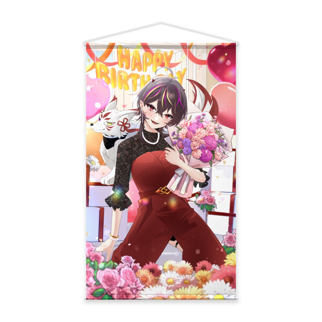 メラ・アカル誕生日2024 特大タペストリー