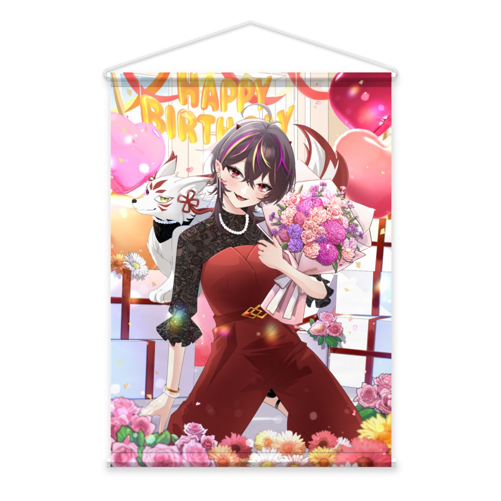 メラ・アカル誕生日2024 B2タペストリー