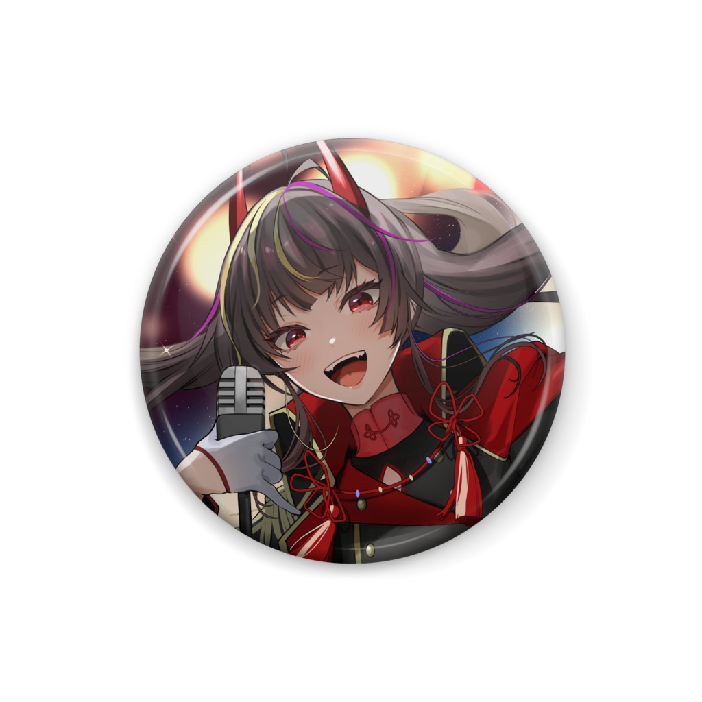 メラアカル2周年記念　ステージ衣装缶バッジ