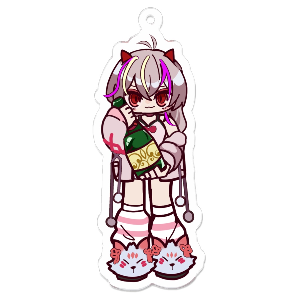 メラメラブファイア コルクヘッショ アクキー