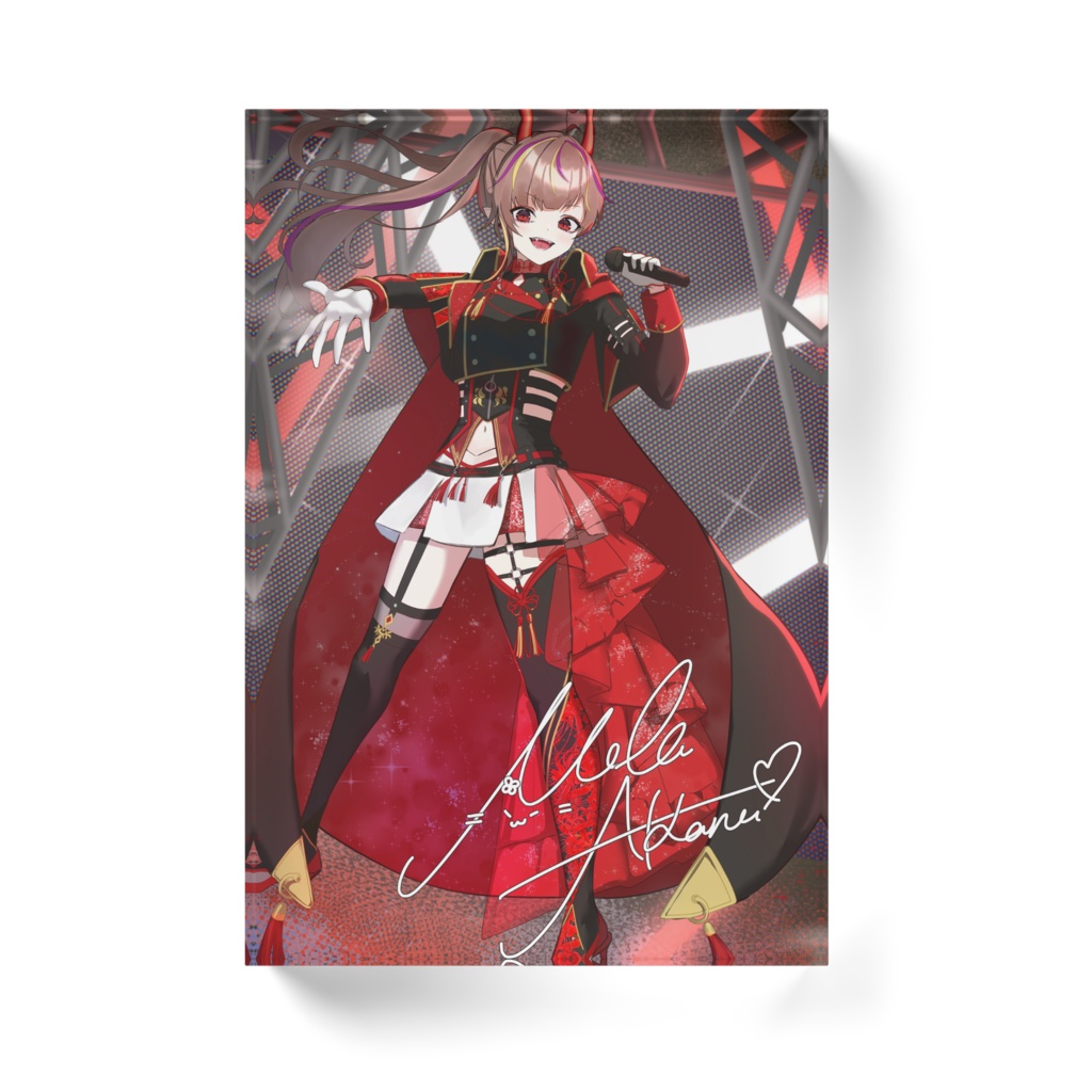 デビュー2年半記念 アクリルブロック