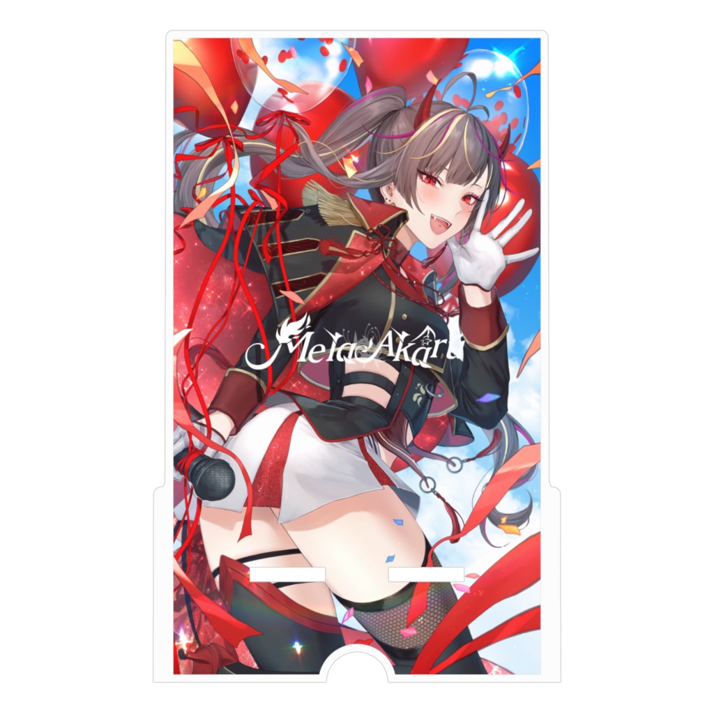 メラアカル アクリルスマホスタンド