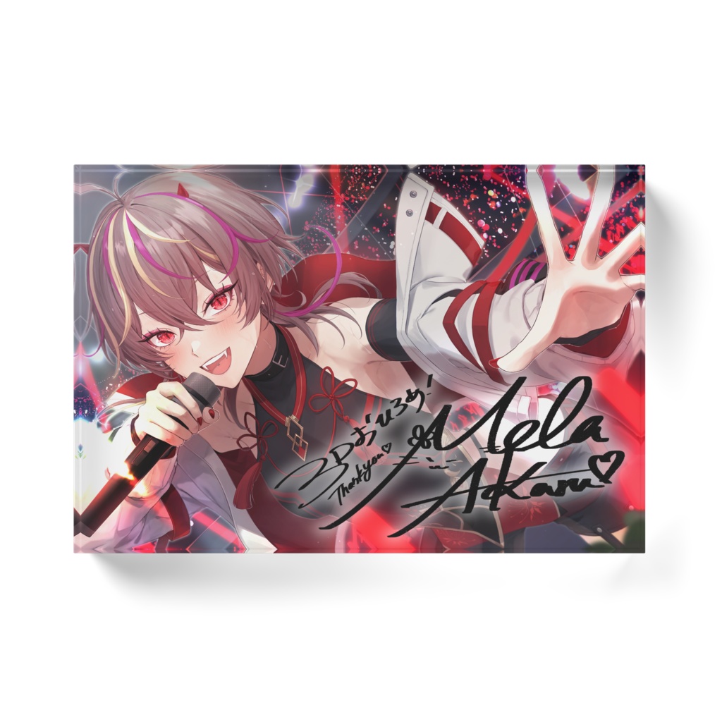 3D記念 アクリルブロック