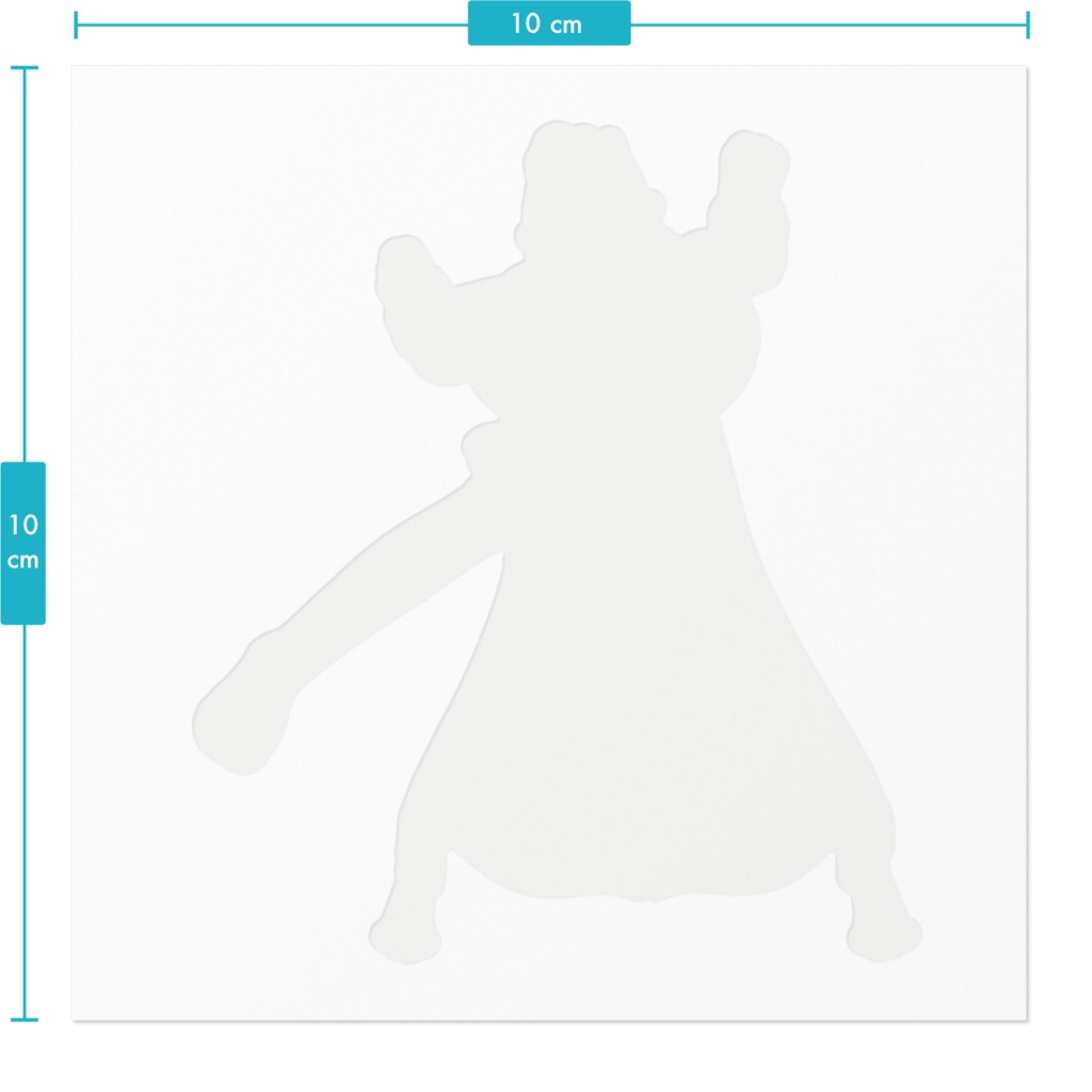 メラアカル3D ステージ衣装ステッカー