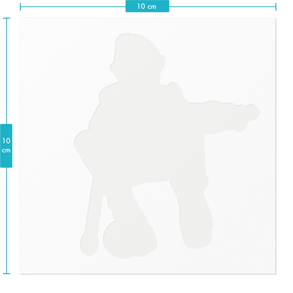 メラアカル3D デフォルメ衣装ステッカー