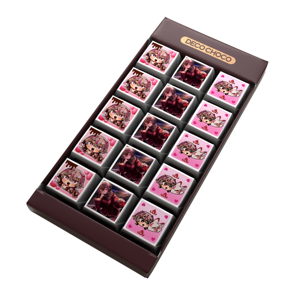 メラ・アカル かわいい特別DECOチョコ