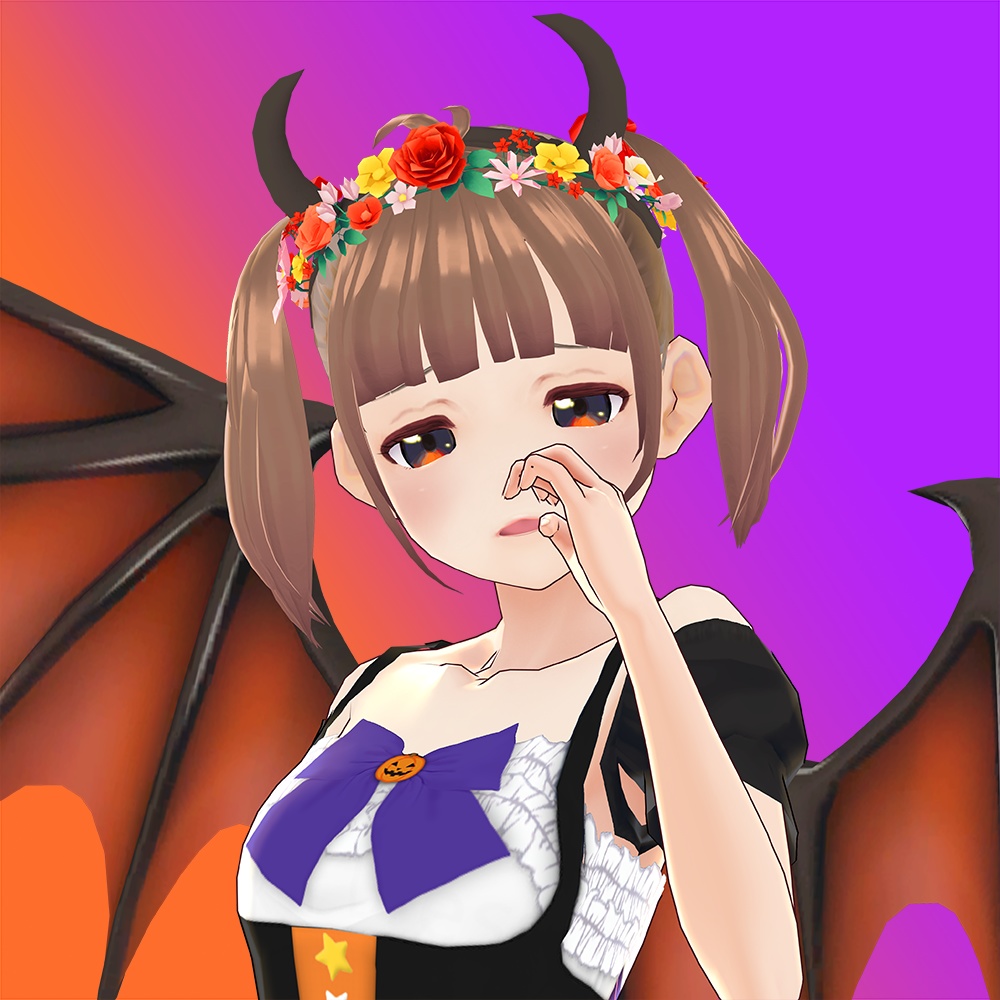 【VRoid Avatar】(female) nonoka_halloween 野乃花ハロウィン