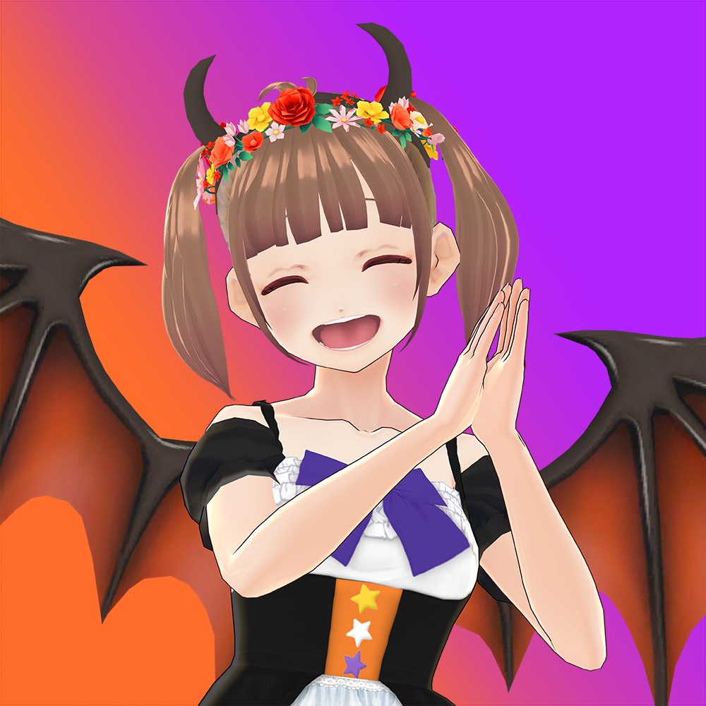【VRoid Avatar】(female) nonoka_halloween 野乃花ハロウィン