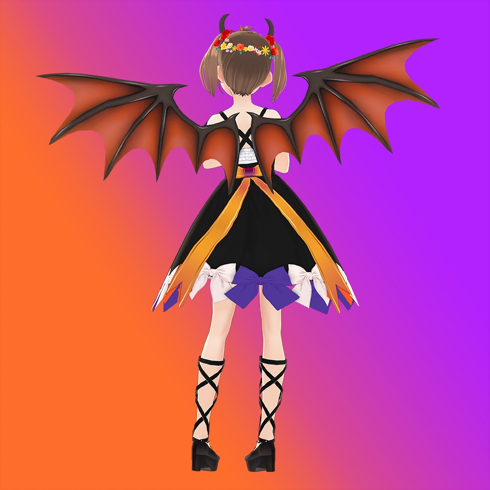 【VRoid Avatar】(female) nonoka_halloween 野乃花ハロウィン