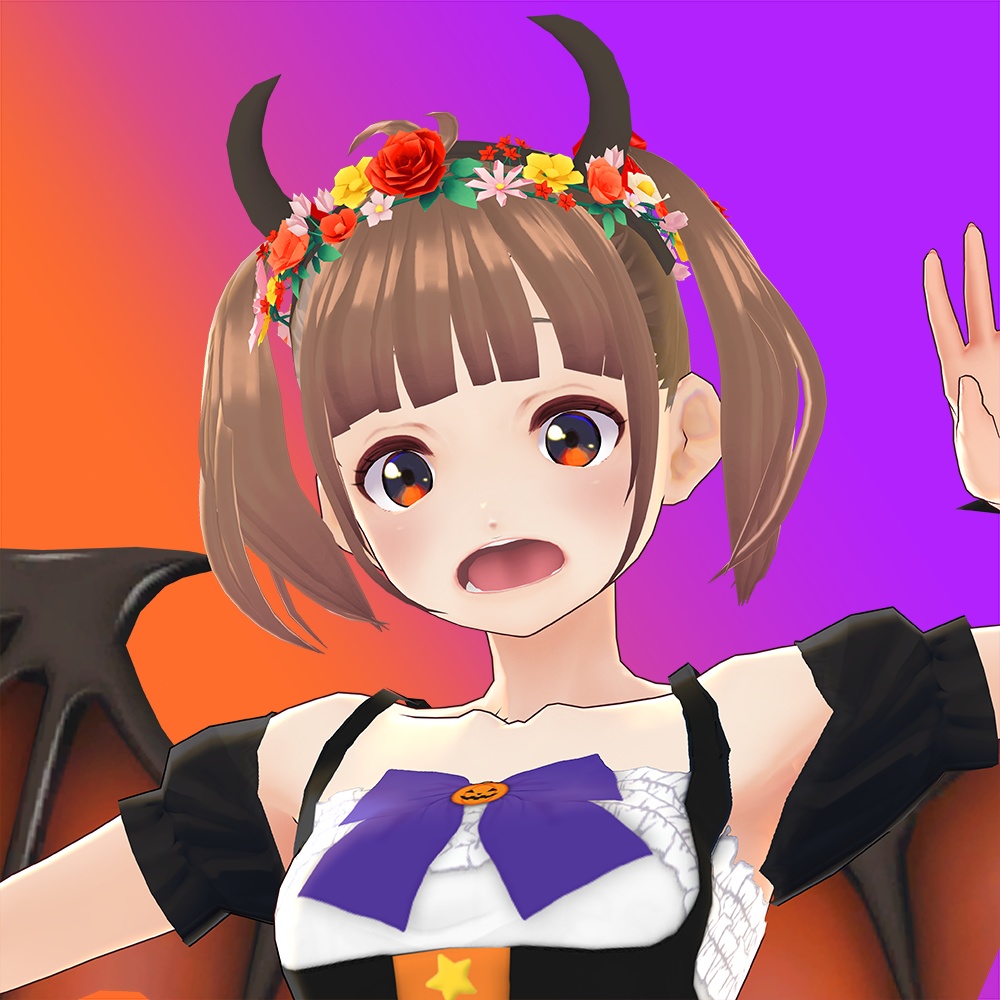 【VRoid Avatar】(female) nonoka_halloween 野乃花ハロウィン