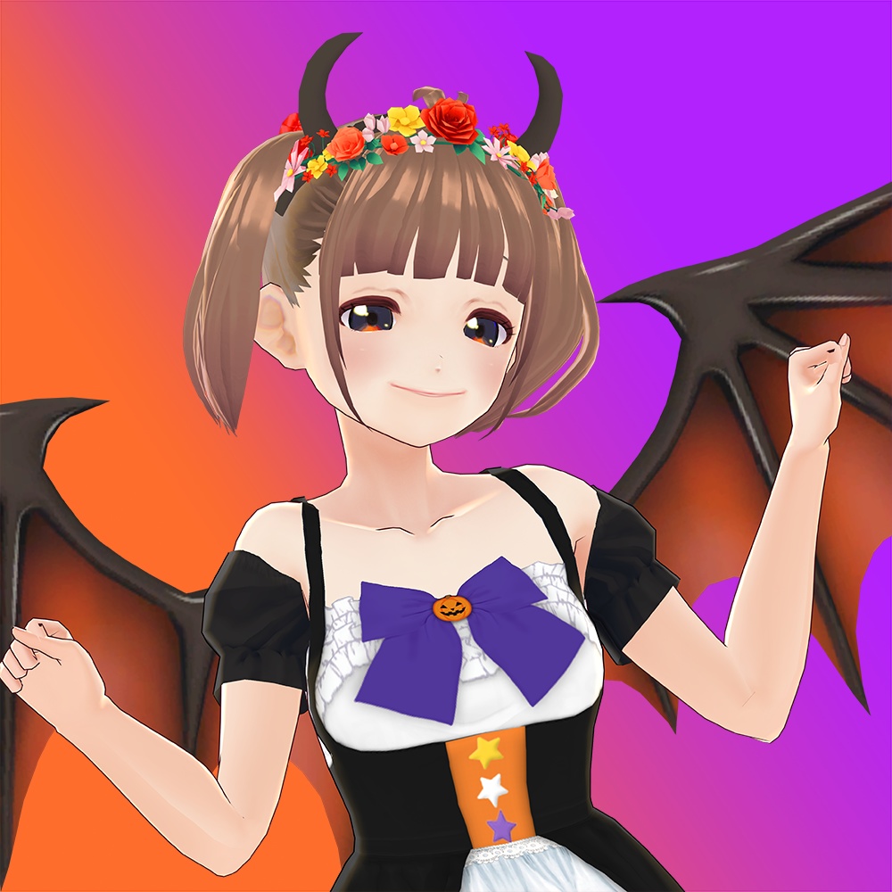 【VRoid Avatar】(female) nonoka_halloween 野乃花ハロウィン