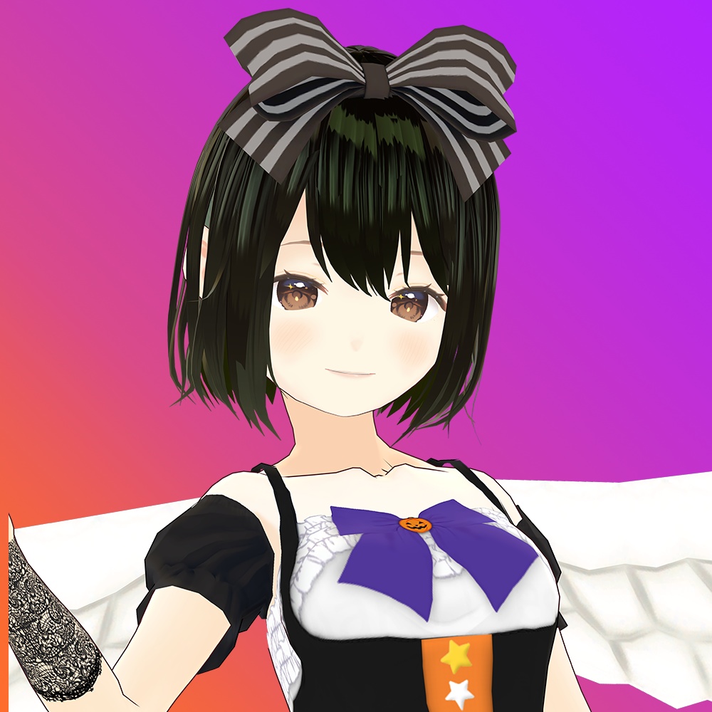 【VRoid Avatar】(female) haruka_halloween 悠花 ハロウィン