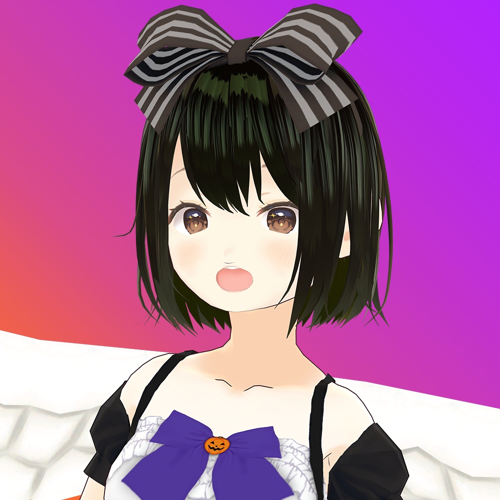 【VRoid Avatar】(female) haruka_halloween 悠花 ハロウィン