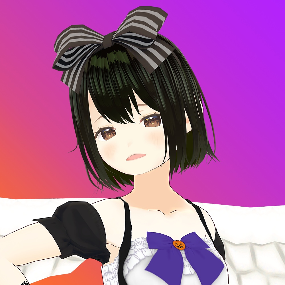 【VRoid Avatar】(female) haruka_halloween 悠花 ハロウィン