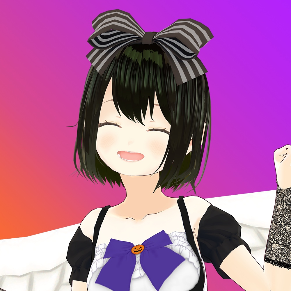 【VRoid Avatar】(female) haruka_halloween 悠花 ハロウィン
