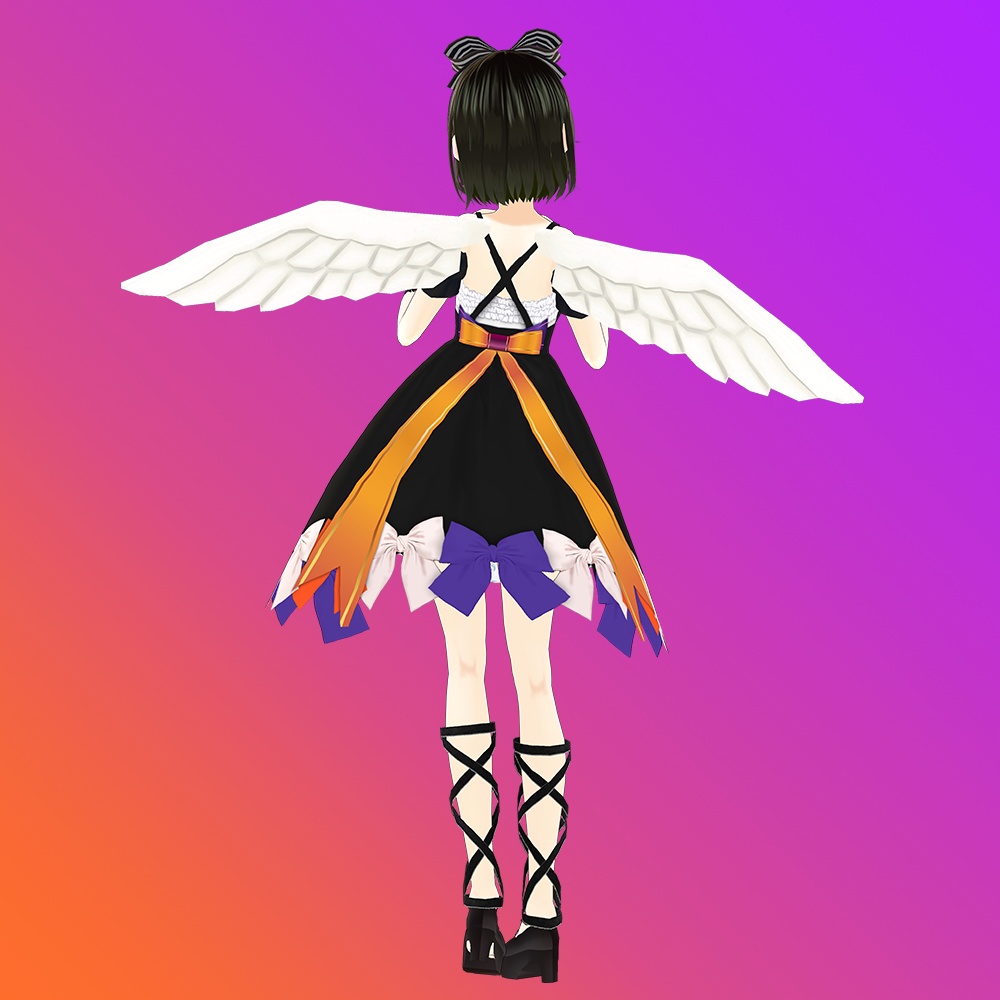 【VRoid Avatar】(female) haruka_halloween 悠花 ハロウィン