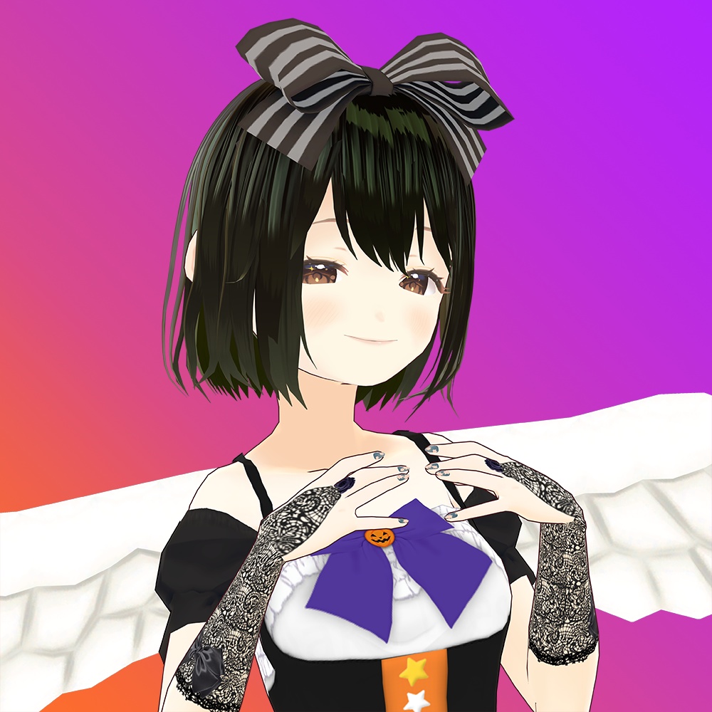 【VRoid Avatar】(female) haruka_halloween 悠花 ハロウィン